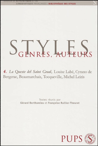 Styles, genres, auteurs. V. 4