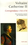 Voltaire - Catherine II. Correspondance 1763-1778