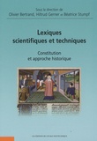 (linguistique) Lexiques scientifiques et techniques. Constitution et approche historique