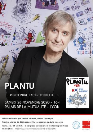 Palais de la Mutualité, Lyon - Rencontre et dédicace - 28/11/2020