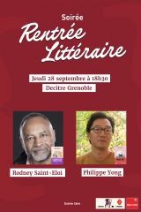 Decitre Grenoble - Rencontre et dédicace - 28/09/2023