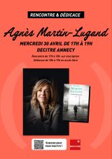 Decitre Annecy - Rencontre et dédicace - 30/04/2025