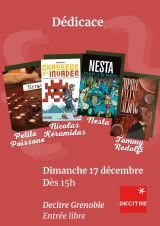 Decitre Grenoble - Dédicace - 17/12/2023