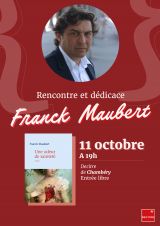 Decitre Chambéry - Rencontre et dédicace - 11/10/2023