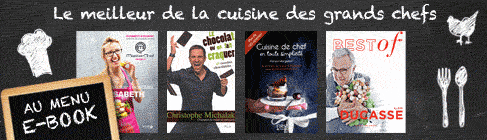 La cuisine des chefs en ebooks