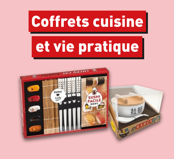 Coffrets cuisine et vie pratique
