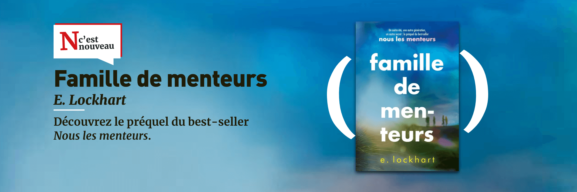 Nouveauté - Famille de menteurs  E. Lockhart