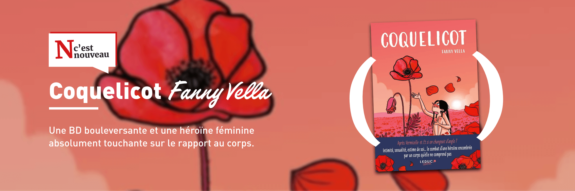 Nouveauté Coquelicot - Fanny Vella