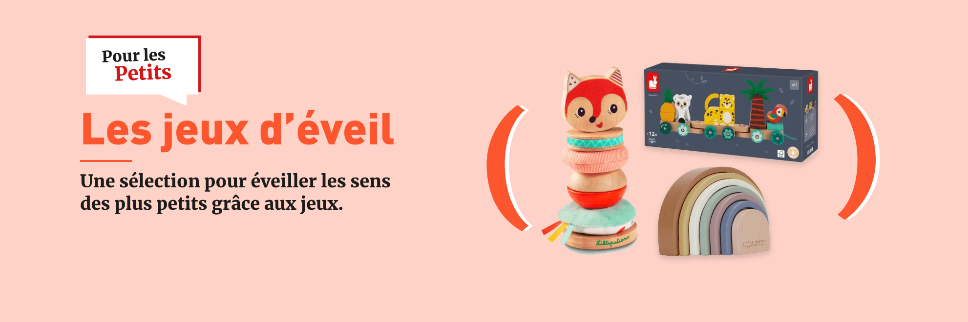 Jeux d'éveil pour les tout-petits