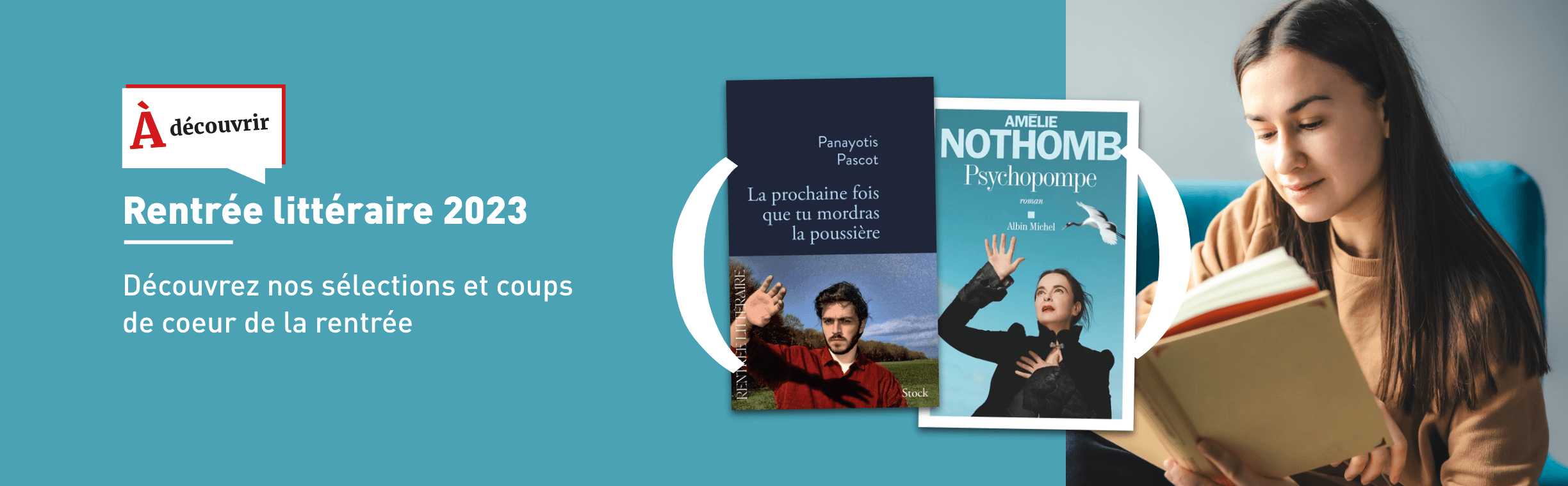 Thématique du mois : Rentrée littéraire
