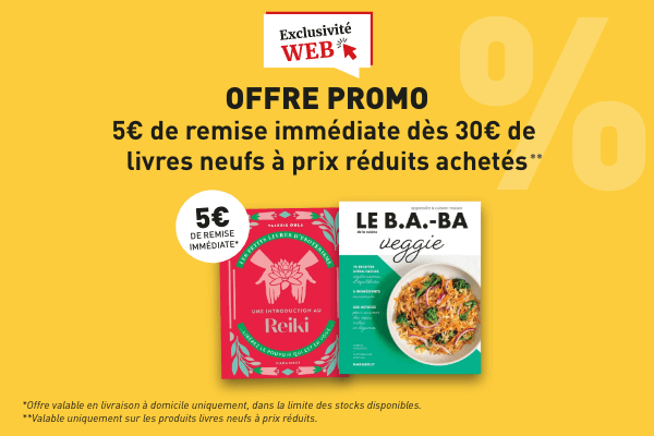 Offre de remise panier LNPR : 5€ offert dès 30€ d'achats de LNPR