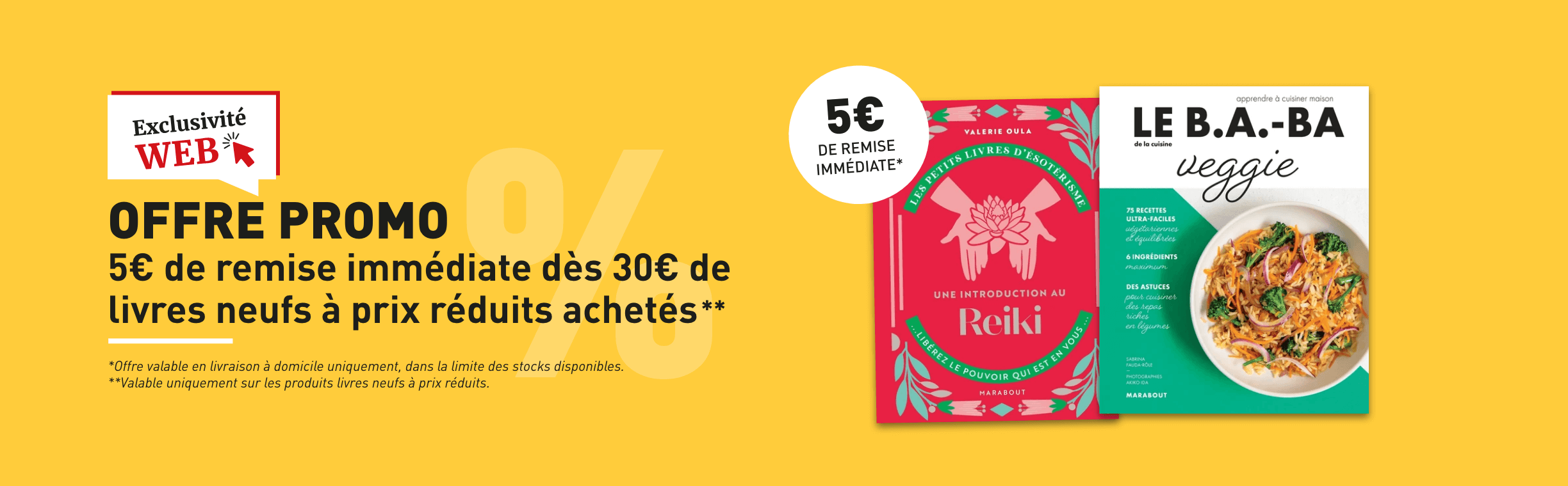 Offre promo LNPR - 5€ de remise immédiate dès 30€ d'achat