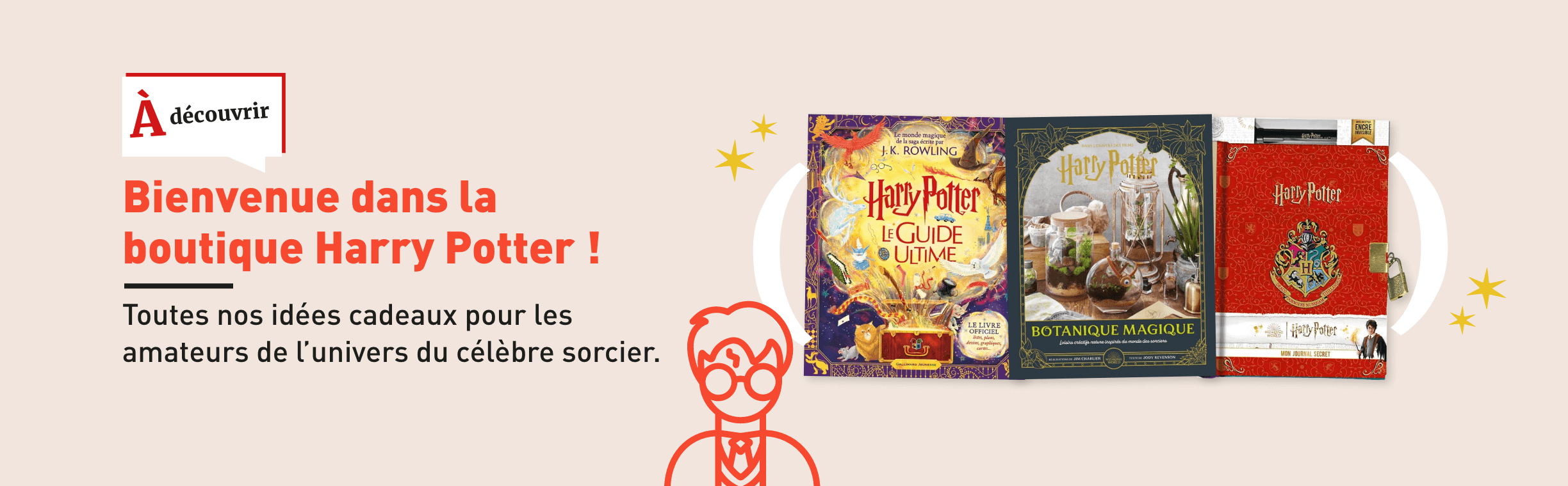 Toutes nos idées cadeaux Harry Potter !