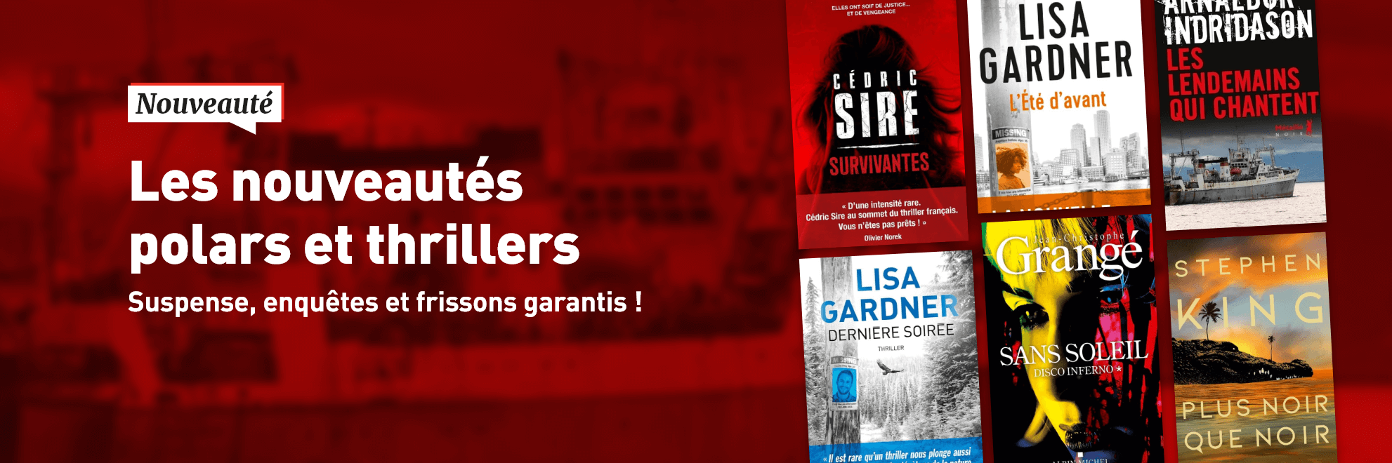 Nouveautés polars et thrillers