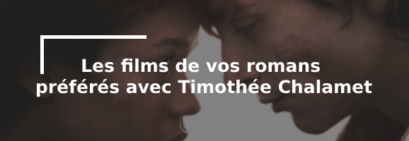 Bannière Timothée Chalamet - Bones & All