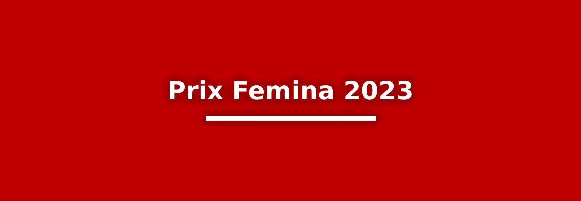 Prix Femina 2023