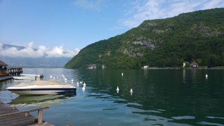 Lac d'Annecy - Fête du livre de Talloires